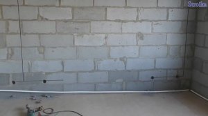 Начало ремонта в спальне прокладываем проводку Семья Булатовых