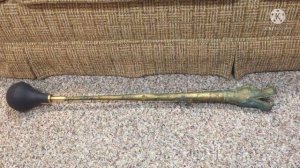 Старинные Клаксон Латунь Змея Автомобиля. (1900-1910г.)