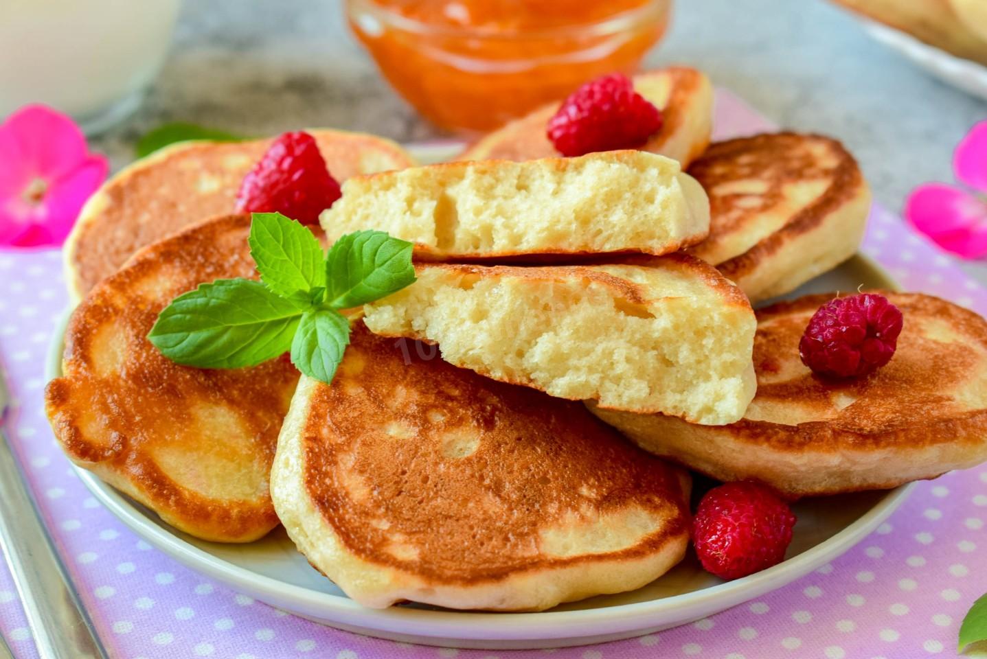 Оладьи дрожжевые