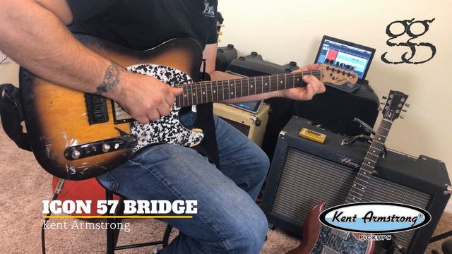 Kent Armstrong Icon '57 vs. Gibson Classic '57+ vs. Gibson Burstbucker II смотреть онлайн