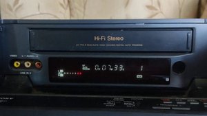 Hi-Fi stereo Sony SLV-X821 за 500₽ Первое включение