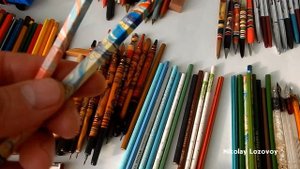 Чем писали и рисовали дедушки и бабушки прошлого века. Collection.