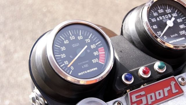 1975 Moto Morini 3 1/2 Sport - overview & ride