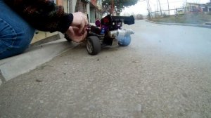 redcat nitro rc car (нитруха запуск)