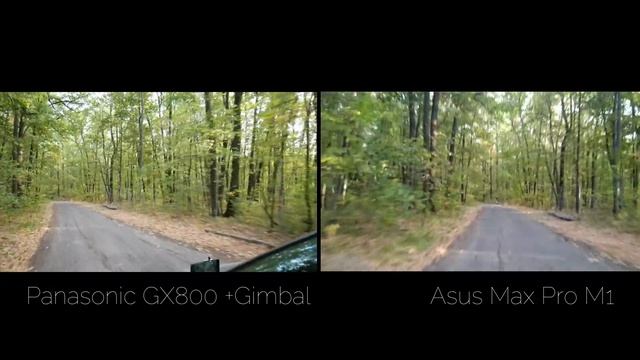 Panasonic GX800 + FeiyuTech G6 Plus VS ASUS Max Pro M1 Video Stabilization Comparison смотреть онлайн