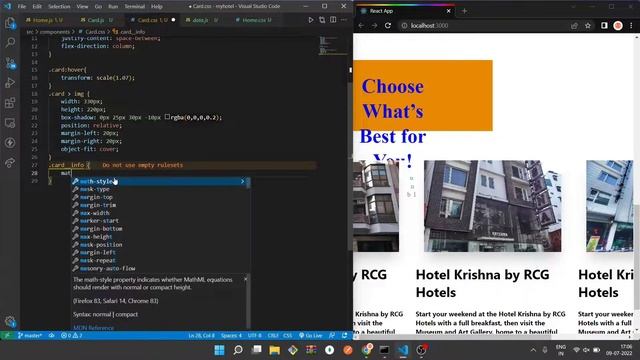 Build a Hotel Booking Site with REACT.JS!! ( Firebase , React , MUI ) смотреть онлайн