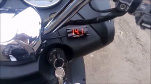 Вольтметр на мотоцикл