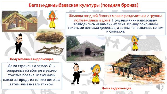 Бегазы Дандыбаевская культура. История Казахстана. 5 класс