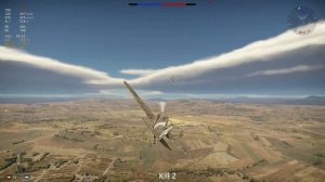 War Thunder - C.205 Serie 1 - 5 Kills - Wounded Ace Vol.2 (War Thunder Gameplay)