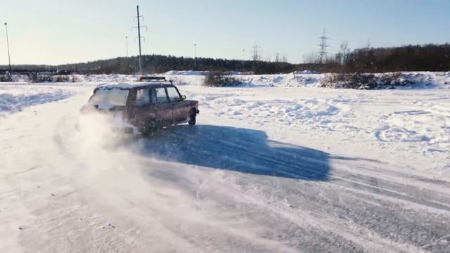 Красноярский выворот на Жигу| Дрифт на карьере | БК СПб