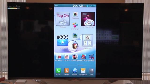LG demos NFC Tag On to pair the Optimus G Pro for Miracast and SmartShare смотреть онлайн