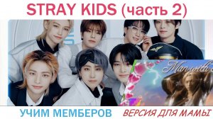 Учим STRAY KIDS: Сынмин, Айен, Феликс, Ли Ноу