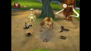 Ледниковый период 2 - 16 часть Диего бьёт опоссумов