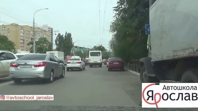 Экзаменационный маршрут 1 ГИБДД Астрахань