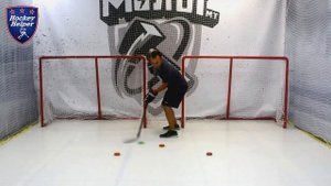 Дриблинг в хоккее | Треугольник (Быстрые руки) | Комплекс 3 упражнение 8