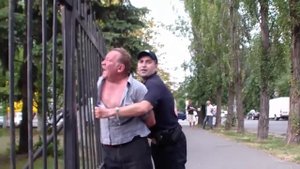 Новая полиция задержала майора милиции