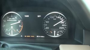 Разгон с 0 до 225 км/ч Range Rover 5.0 V8s/c