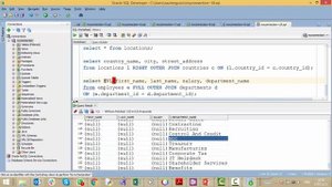 83 FULL OUTER JOIN / SQL для начинающих с нуля до сертификата Oracle