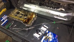 Smart 451 замена прокладки клапанной крышки