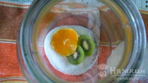 Березовый сок с фруктами
