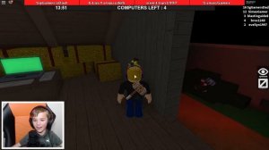 HELPING NOOBS TO WIN THE GAME in ROBLOX FLEE THE FACILITY / RUN, HIDE, ESCAPE!