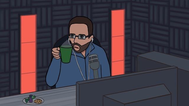 Куплинов пьёт чай с индийскими специями анимация  KRITA 