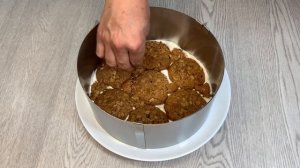 Быстрый и легкий рецепт торта без выпечки из овсяного печенья? #торт #бездуховки #кулинария