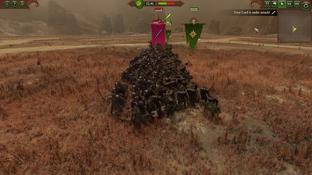 Chosen of Khorne Vs Nurgle Vs Slaanesh Vs Tzeentch - Total War Warhammer 3 смотреть онлайн