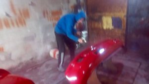 Полная покраска бамперов или как покрасить бампер