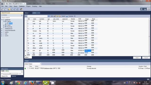 MySQL VB.NET Tutorial 10 :Database values in textbox if select Combobox смотреть онлайн