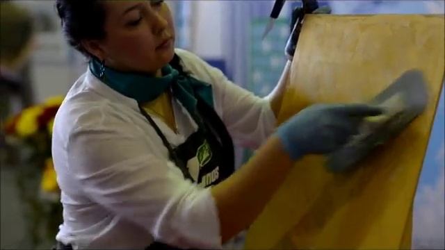 Мастер класс Линос  Декоративное покрытие Модесто