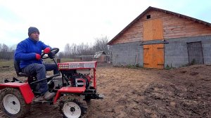 ЗАСТАВЛЯЮ ТЕХНИКУ РАБОТАТЬ. ЗАБОР ПЕРЕД ДОМОМ. ЖИЗНЬ ПРОСТЫХ ЛЮДЕЙ В ДЕРЕВНЕ