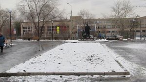 Парк Рамазана. 5.11.2022г. Магнитогорск.