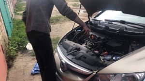 Замер компрессии Хонда civic