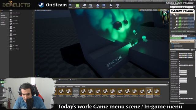Working on my survival co-op game Derelicts - Day 294 - Unreal Engine - Eng/Fr смотреть онлайн