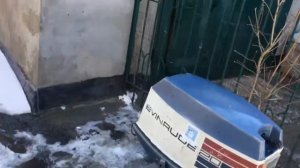 Evinrude / Johnson 20 hp Fastwin 360cc Запуск после зимы