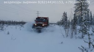 Вездеход Зырянин - 112 с высокой крышей.