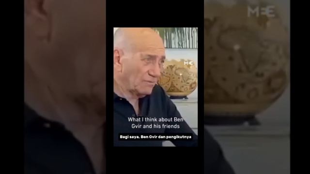 Mantan PM Israel Ehud Olmert