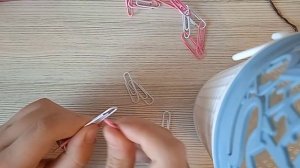 Как сделать браслет из скрепок ♥️