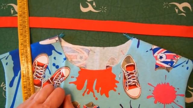 Обработка горловины футболки смотреть онлайн