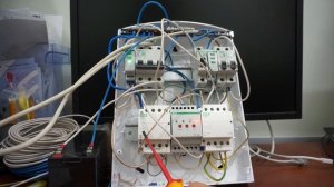 PF-441 схема АВР на контакторах ST40-22 (Контакты 2NO+2NC) для генератора или однофазного ввода