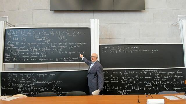 Лекция 13. Часть 1. [7.4] Сходимость ... и операторные ряды (оконч.) [7.5] Обратимость оп-ра (нач смотреть онлайн