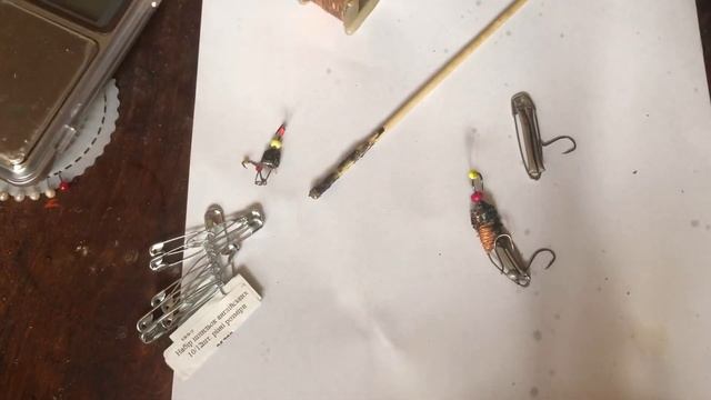 Часть 2 Блесна из Английской булавки!!! смотреть онлайн