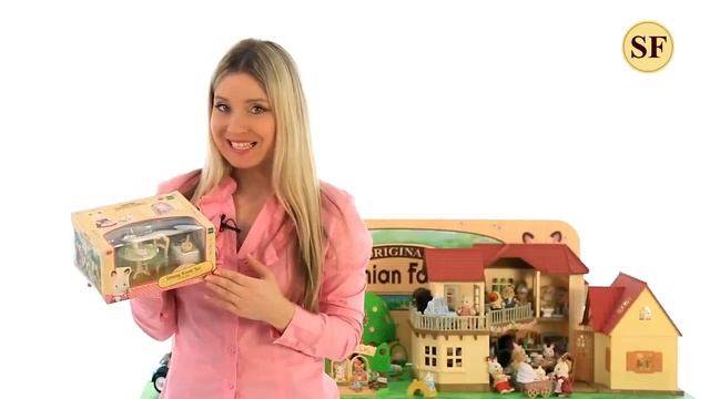 Набор Кухня в коттедже Sylvanian Families смотреть онлайн