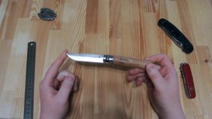 Обзор легендарного классического ножа - Opinel №08 Inox