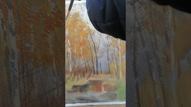 Осенний лес. смотреть онлайн