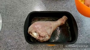 ? Индейка с картошкой и солью!