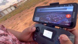 Drone KF 106 MAX vôo e teste Deu ruim no primeiro teste.