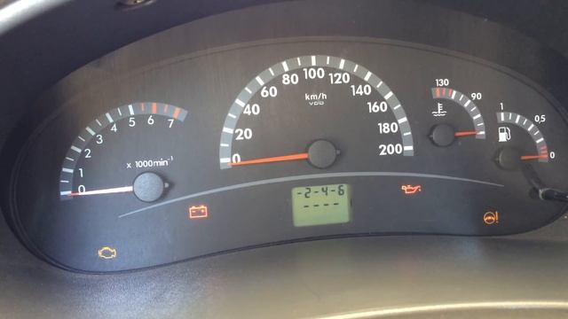 Сброс ошибок Панели приборов, Калина. Диагностический режим. смотреть онлайн