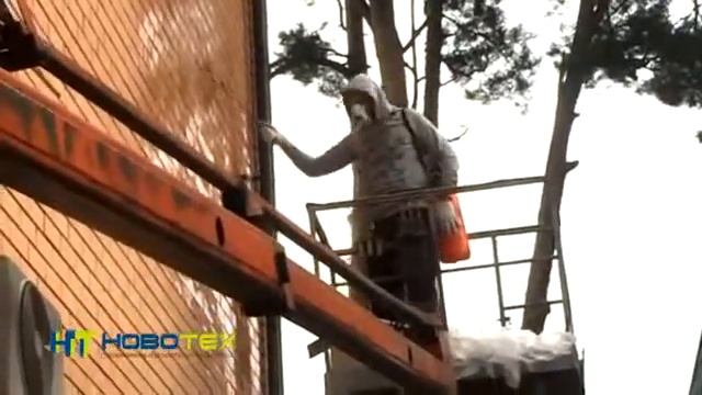 Гидрофобизация кирпичного фасада - защита от разрушения